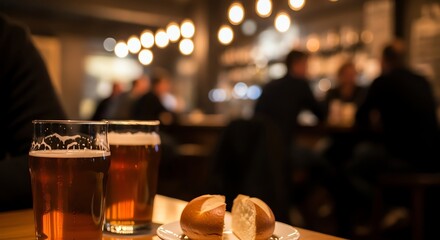 Beer and Pretzel for Social Media Marketing