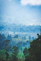 blue sky with clouds