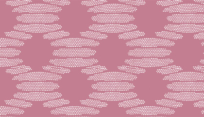 Rhythmic Abstract Shapes on a Dusty Rose Background﻿