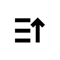 Sort Ascending Icon for Data and Ordering