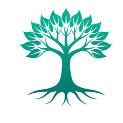 Fototapeta premium abstract tree vector illustration