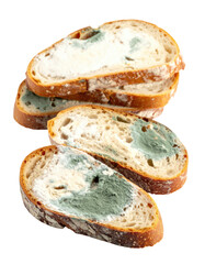 Sliced bread with mold