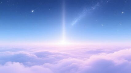 A scene of outer space