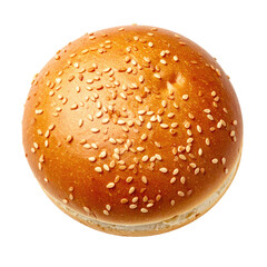 Round sesame seed bun (1)