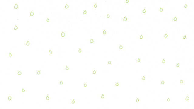 雨t154-0,Hand drawn blue water drop pattern on white background
