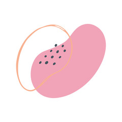 Abstract Organic Shape Illustration