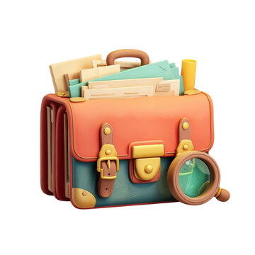 Portfolio with Documents, Search, Cartoon, and 3D.