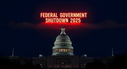 Federal Government Shutdown 2025 Declared