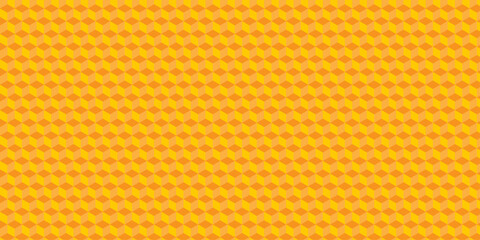 orange cube seamless creative cubes decoration triangle wall and wallpaper textile vector square tile, mosaic endless repeat hexagon block texture background.	