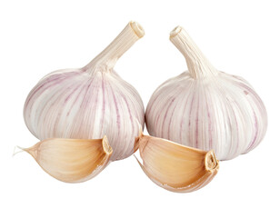 Two whole heads of garlic and cloves
