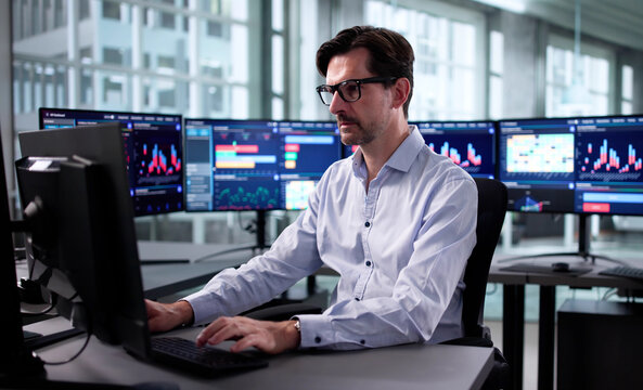 Senior Data Analyst Analyzing Business Trends