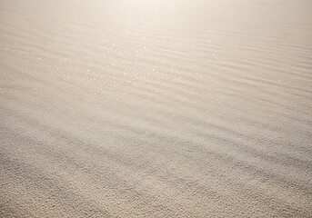 Ripples in the sand dunes create a textured abstract background with soft lighting