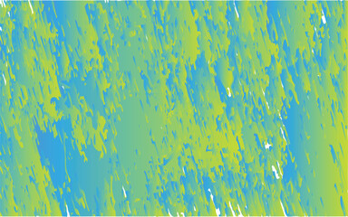 Abstract textured background with vibrant blue and green brushstrokes