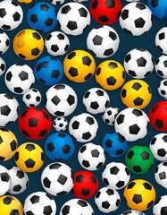 Soccer ball pattern