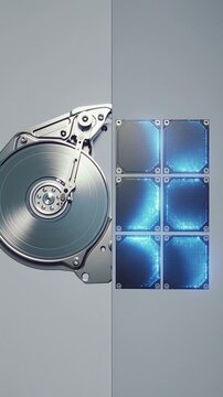 Comparison of Spinning Hard Drive and Solid-State Drive