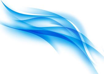 MINIMALIST DESIGN LIGHT BLUE WAVE ABSTRACT BACKGROUND