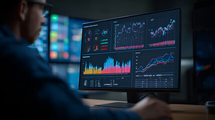 Business and technical analysts can use charts, indicators and KPIs with the business analysis dashboard to analyze performance and generate depth reports for managing big data operations.