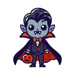 Halloween vampire  illustration design