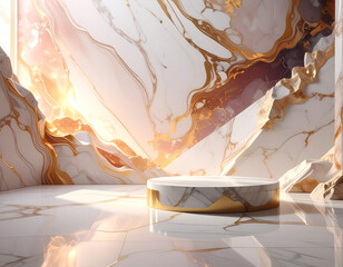 大理石　空間　ステージ