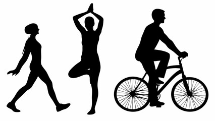 silhouette of a girl