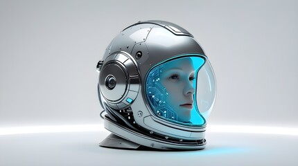 Android Astronaut – Futuristic Sci-Fi Robot