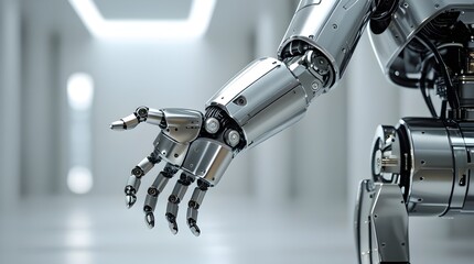 3D Robotic Fingers – Futuristic Cyborg Design