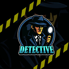 Noir Detective Esport logo