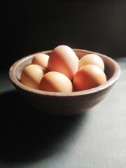 Eggs In A Bowl