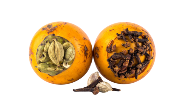 Authentic betel nut with paan collection in premium detail, isolated on transparent background