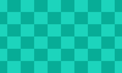 Teal checkerboard seamless pattern for bold backgrounds