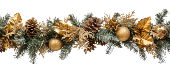 PNG Christmas garland christmas decoration winter.