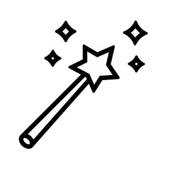 star witch wand icon