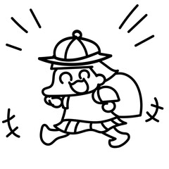 走るシリーズ・小学生女の子５