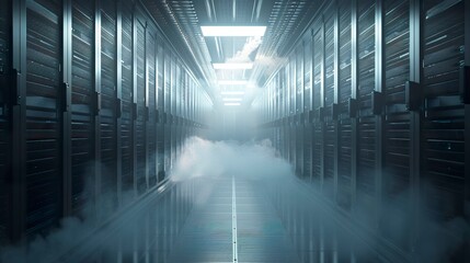 A photo of a secure cloud storage service.