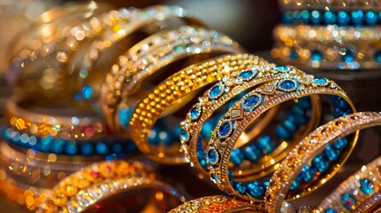A photo of abstract bangles
