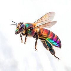Fototapeta premium fly on white background