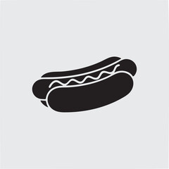 hot dog vector illustration
