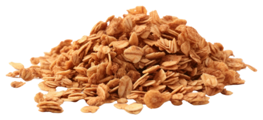 PNG Granola food white background breakfast.