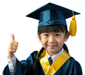 PNG Graduated graduation student smile.