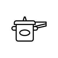 cooking pot vector illustration