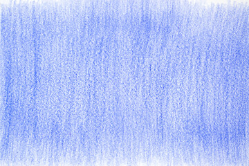 Blue Colored Pencil Texture Background with Soft Vertical Strokes