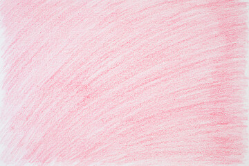 Soft Pink Colored Pencil Texture with Gentle Curved Strokes