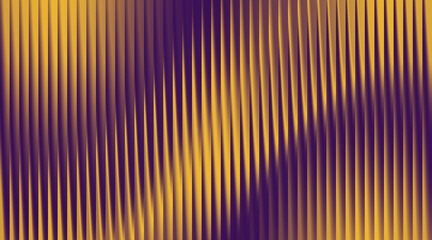 Abstract background with vertical lines in gold and purple colors.