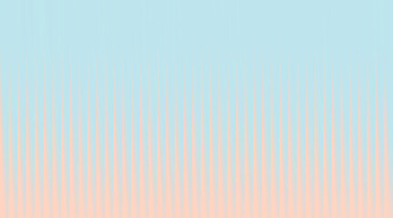 A soft gradient background transitioning from light blue to peach with fine vertical stripes.