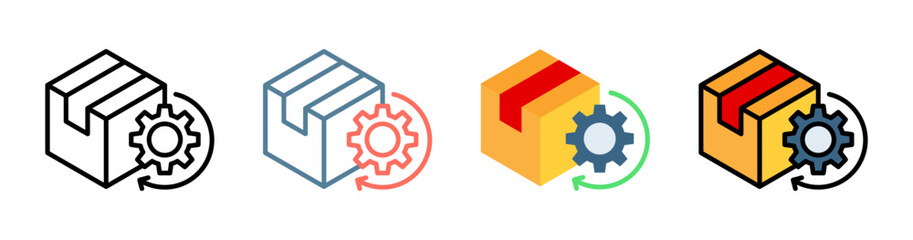 Product Development Icon Collection Set Multiple Style