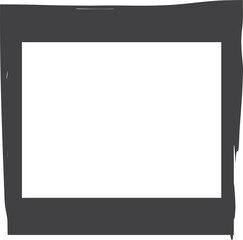 Obraz premium Squares decorative frame with in rectangle border for card, tag, invitation