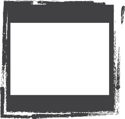 Obraz premium Squares decorative frame with in rectangle border for card, tag, invitation