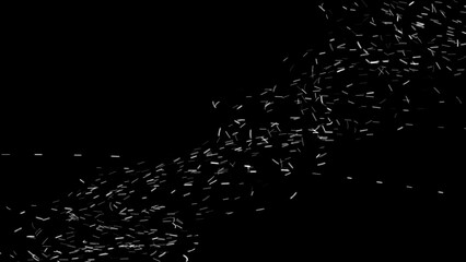 Blurred fire embers sparks on black background . Texture isolated overlays. Concept of dust, particles, sparkles, light and flames.