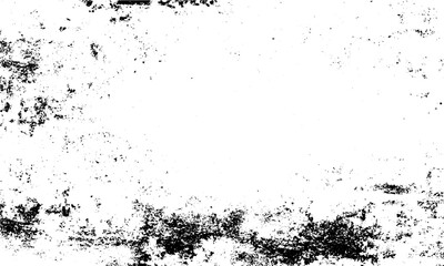 Black and white rough vintage distress background with grunge texture overlay  
Dirty grunge background with monochrome old worn pattern and scratched surface  