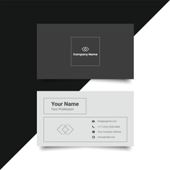Simple business card Layout. creative modern name card and business card. Clean design. Corporate design template. Simple visiting card layout. creative modern name card. Clean minimal design.